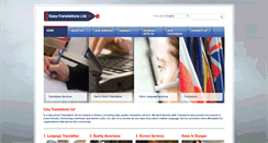 Desktop Screenshot of easy-translations.co.uk